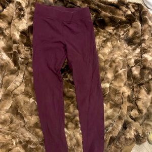 AERIE SIZE XS MAUVE LEGGINGS